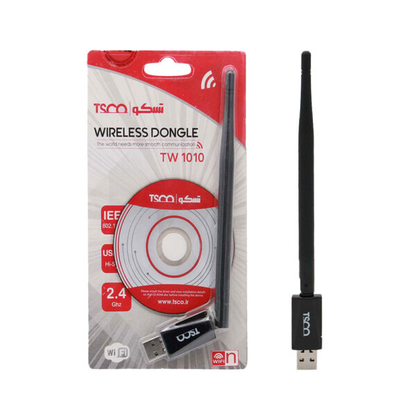 دانگل وای فای تسکو مدل Tsco TW1010 Wireless Usb Dongle