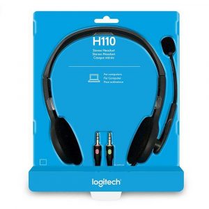 هدست سیم دار لاجیتک مدل Logitech headset H110